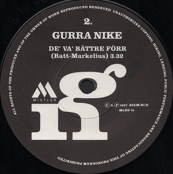 Nike Gurra ~ Folk Bits (Vinyl) - Djungel & Jazz