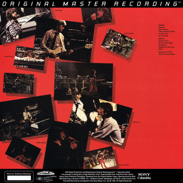 Toto ~ Toto IV (Vinyl) - Djungel & Jazz