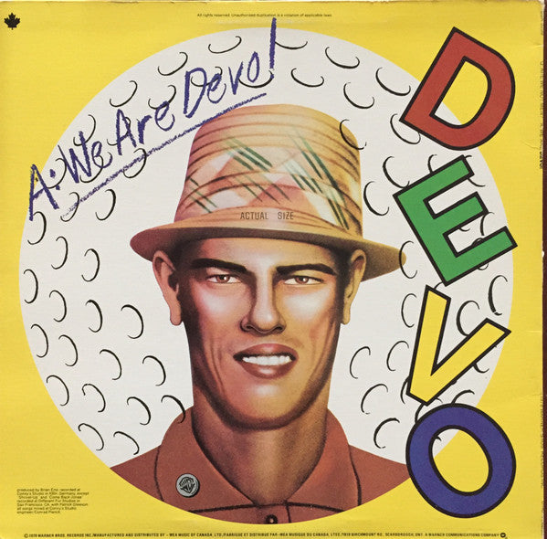 Devo : Q: Are We Not Men? A: We Are Devo! (LP, Album, Don)