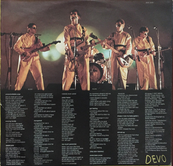 Devo : Q: Are We Not Men? A: We Are Devo! (LP, Album, Don)