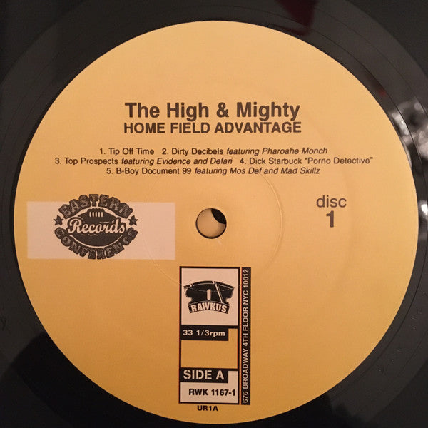 The High & Mighty ~ Home Field Advantage (Vinyl) - Djungel & Jazz