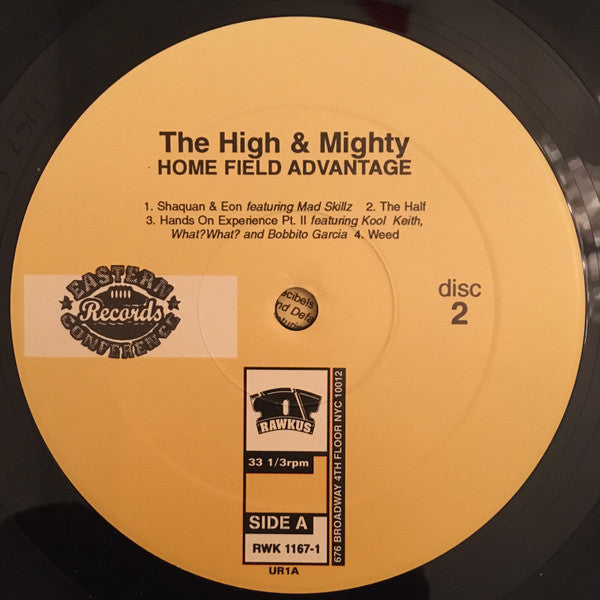 The High & Mighty ~ Home Field Advantage (Vinyl) - Djungel & Jazz