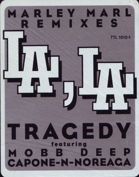 Tragedy ~ LA, LA (Marley Marl Remixes) (Vinyl) - Djungel & Jazz