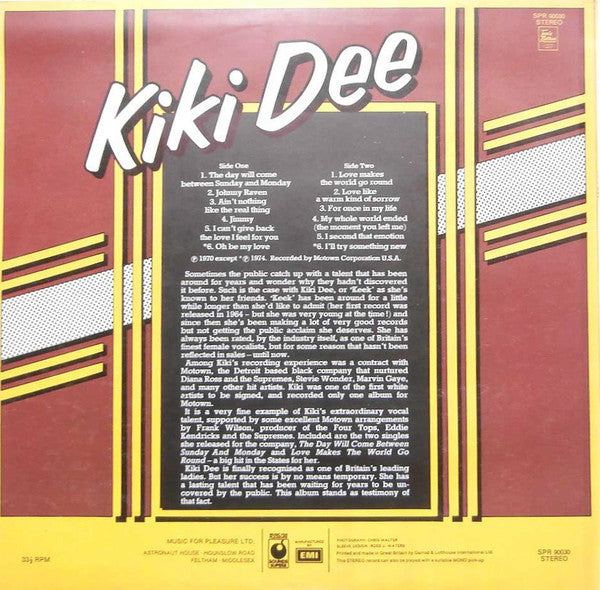 Kiki Dee ~ Kiki Dee (Vinyl) - Djungel & Jazz