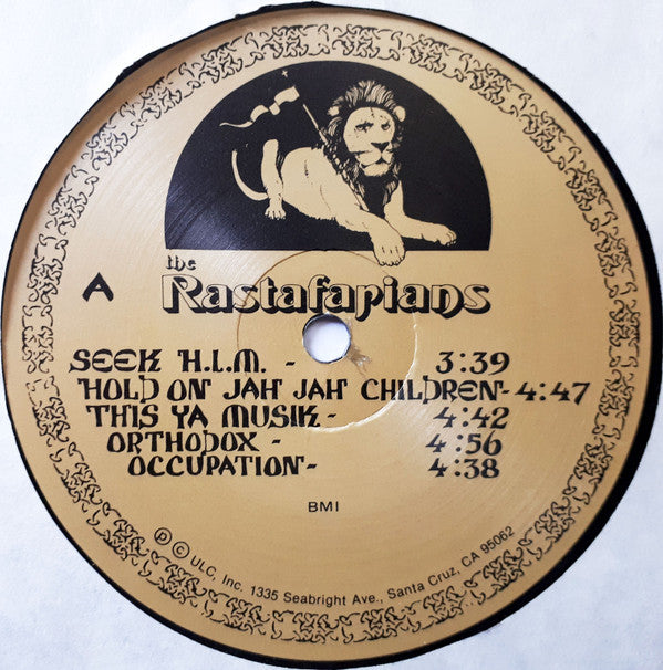 The Rastafarians : Orthodox (LP, Album)