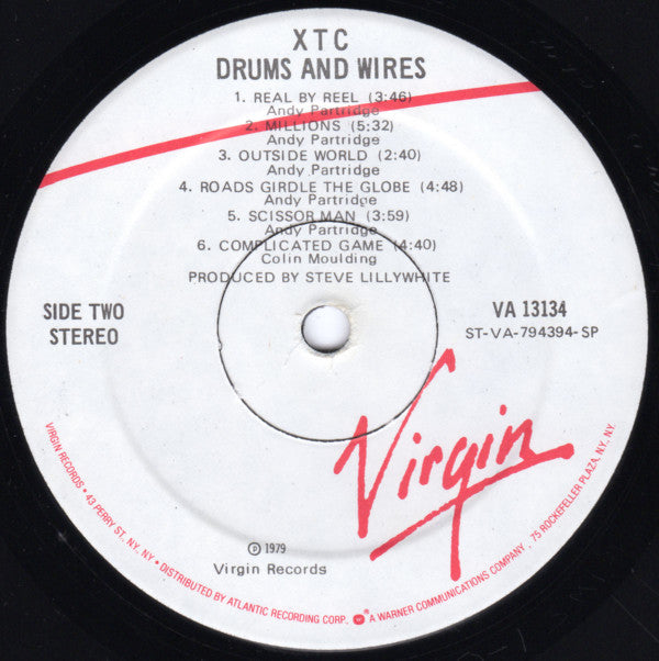 XTC : Drums And Wires (LP, Album, SP  + 7", EP, Promo, SP )