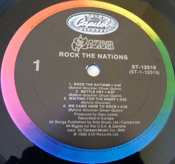 Saxon ~ Rock The Nations (Vinyl) - Djungel & Jazz