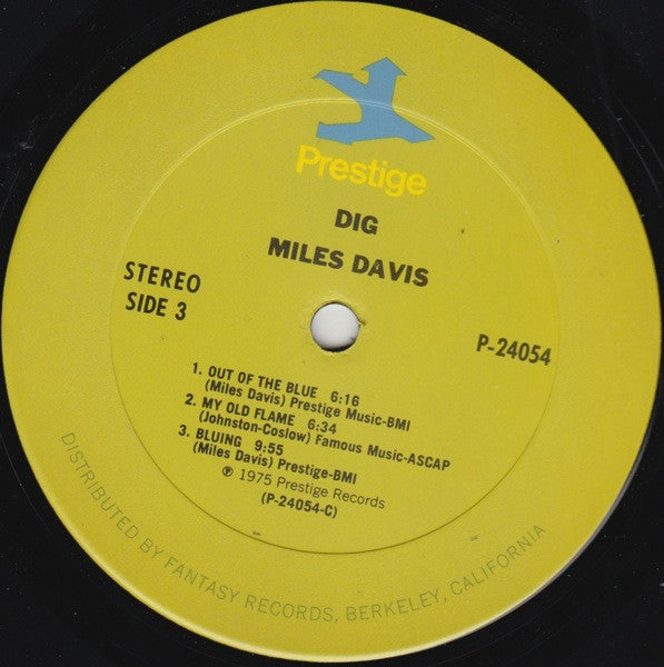 Miles Davis ~ Dig (Vinyl) - Djungel & Jazz