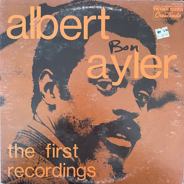 Albert Ayler ~ The First Recordings (Vinyl) - Djungel & Jazz