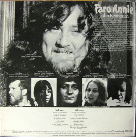 John Renbourn ~ Faro Annie (Vinyl) - Djungel & Jazz