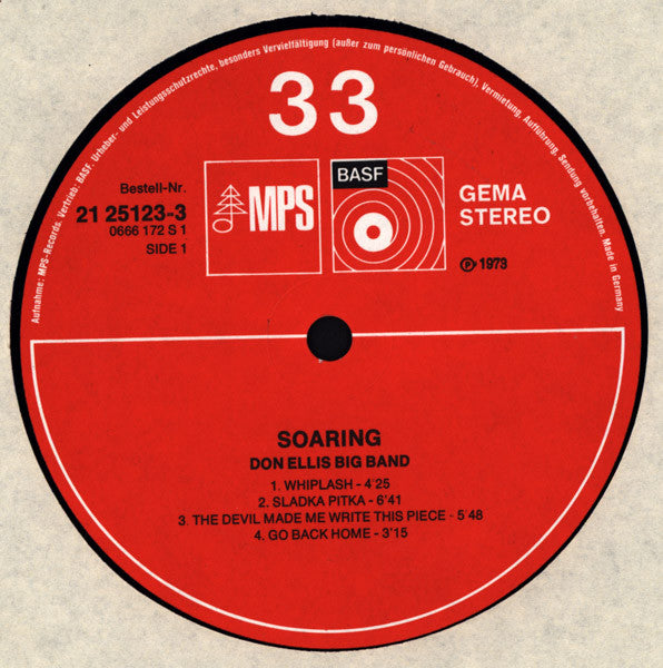 Don Ellis : Soaring (LP, Album)