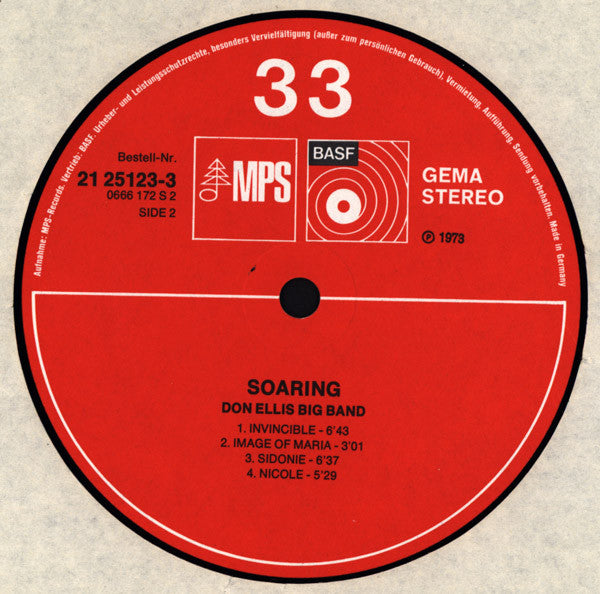 Don Ellis : Soaring (LP, Album)