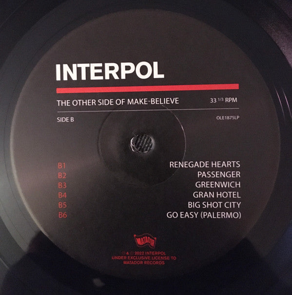 Interpol : The Other Side Of Make-Believe (LP, Album)