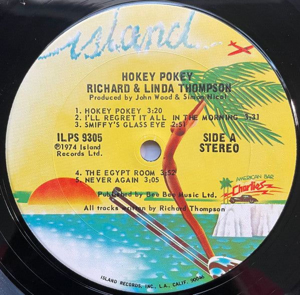 Richard & Linda Thompson ~ Hokey Pokey (Vinyl) - Djungel & Jazz