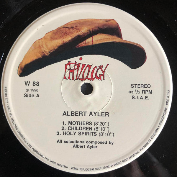 Albert Ayler ~ Albert Ayler (Vinyl) - Djungel & Jazz