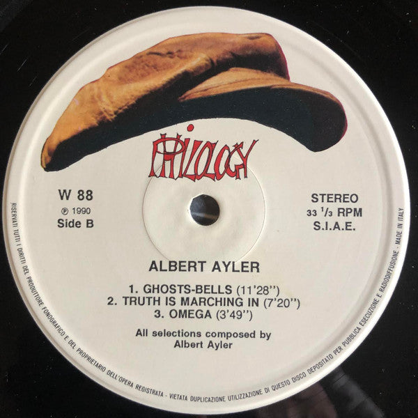 Albert Ayler ~ Albert Ayler (Vinyl) - Djungel & Jazz