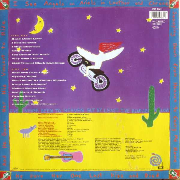 Richard Thompson ~ Rumor And Sigh (Vinyl) - Djungel & Jazz