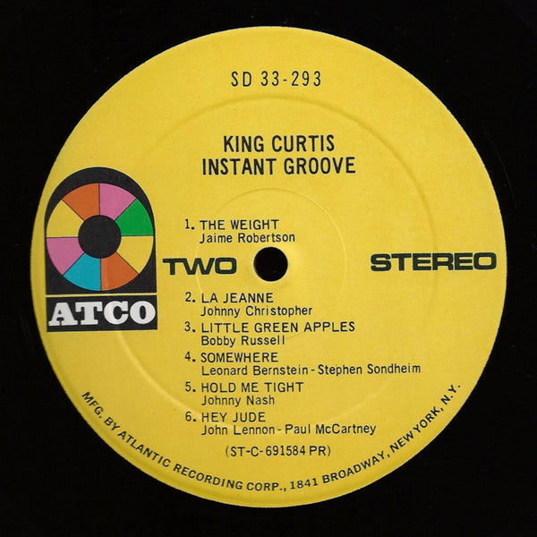 King Curtis : Instant Groove (LP, Album, PR )