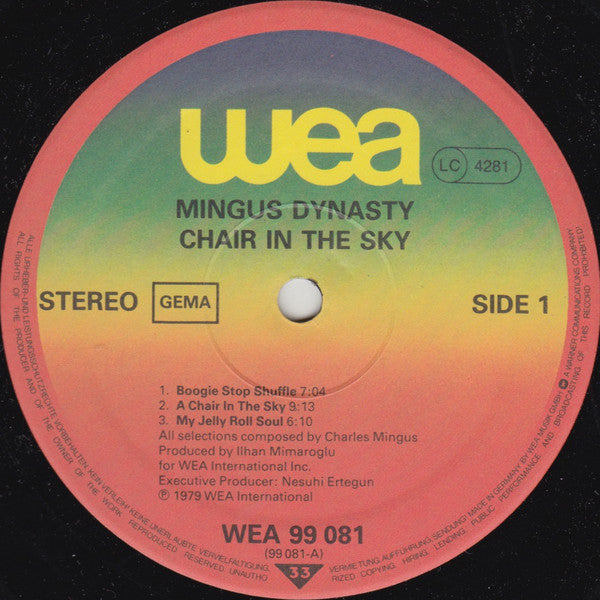 Mingus Dynasty ~ Chair In The Sky (Vinyl) - Djungel & Jazz