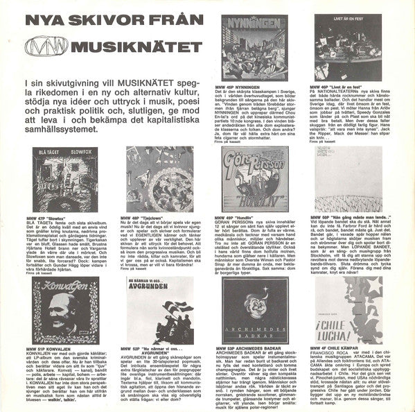 Risken Finns ~ 2:a LP:n (Vinyl) - Djungel & Jazz