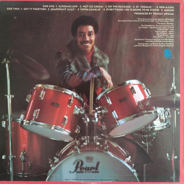 Paul Humphrey : Supermellow (LP, Album, Ter)