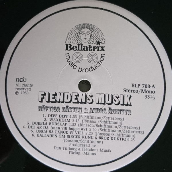 Fiendens Musik ~ Häftiga Hästen & Andra Äventyr (Vinyl) - Djungel & Jazz