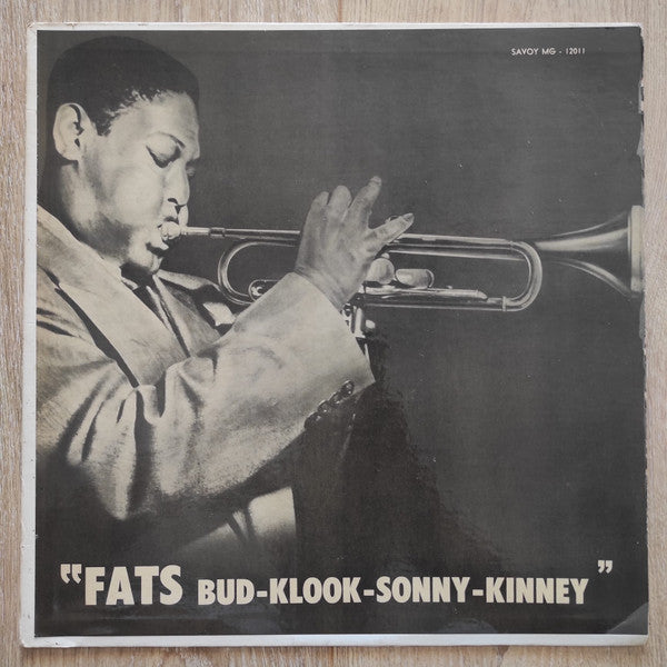 Fats Navarro : Fats-Bud-Klook-Sonny-Kinney (LP, Album, Mono, RE)