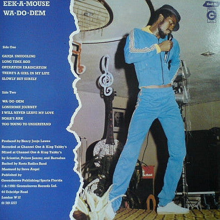 Eek-A-Mouse : Wa-Do-Dem (LP, Album, RE)