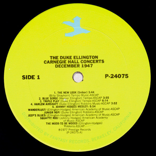 Duke Ellington And His Orchestra ~ December, 1947 (Vinyl) - Djungel & Jazz