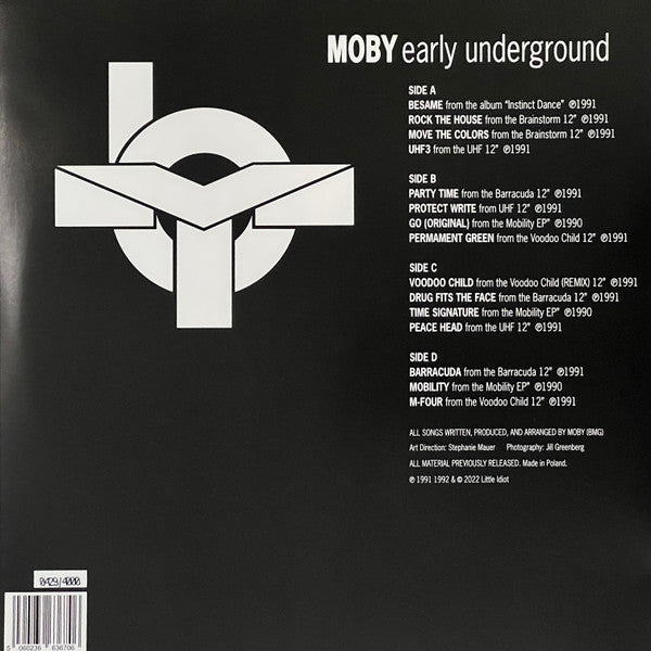 Moby ~ Early Underground (Vinyl) - Djungel & Jazz
