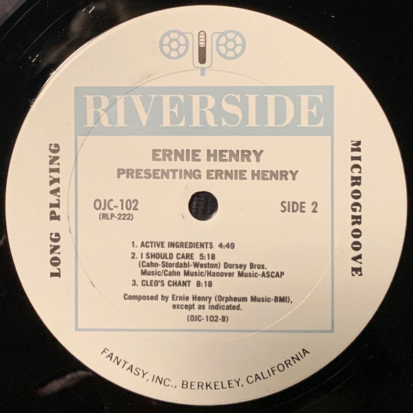 Ernie Henry ~ Presenting Ernie Henry (Vinyl) - Djungel & Jazz