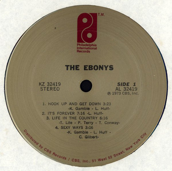 The Ebonys ~ The Ebonys (Vinyl) - Djungel & Jazz