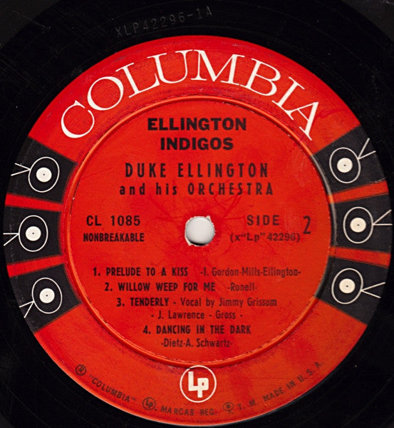 Duke Ellington And His Orchestra ~ Ellington Indigos (Vinyl) - Djungel & Jazz