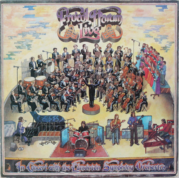 Procol Harum In Concert With The Edmonton Symphony Orchestra : Live (LP, Album)