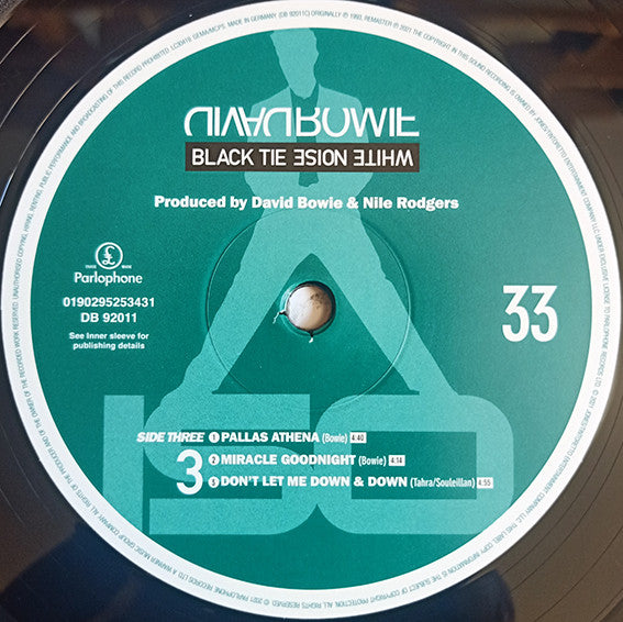 David Bowie ~ Black Tie White Noise (Vinyl) - Djungel & Jazz
