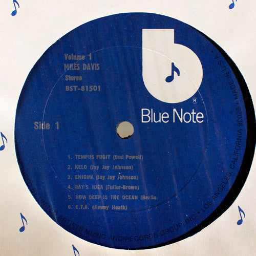 Miles Davis : Volume 1 (LP, Comp, RE, RM, Whi)