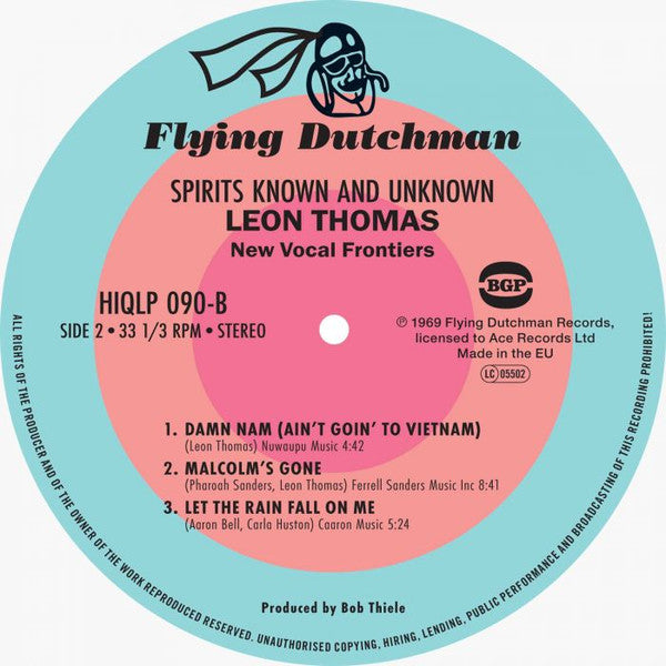 Leon Thomas : Spirits Known And Unknown (LP, Album, RE, Gat)