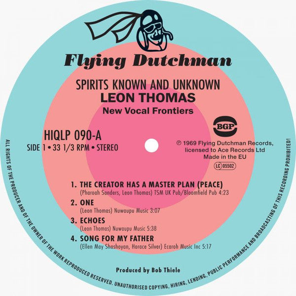 Leon Thomas : Spirits Known And Unknown (LP, Album, RE, Gat)