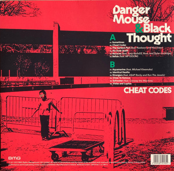 Danger Mouse & Black Thought ~ Cheat Codes (Vinyl) - Djungel & Jazz