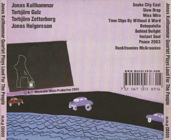 Jonas Kullhammar Quartet ~ Plays Loud For The People (Vinyl) - Djungel & Jazz