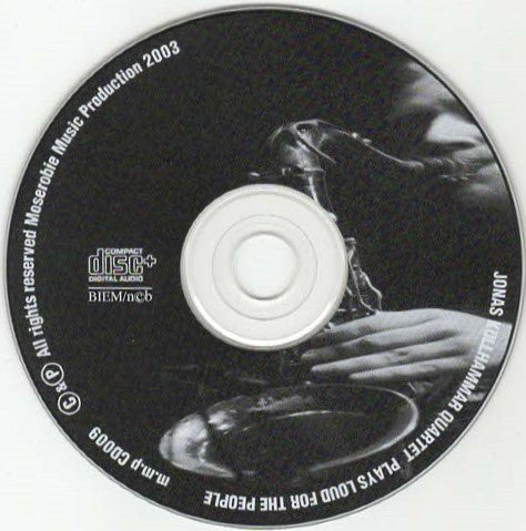 Jonas Kullhammar Quartet ~ Plays Loud For The People (Vinyl) - Djungel & Jazz