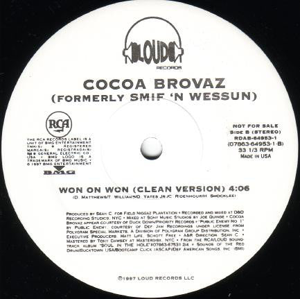 Cocoa Brovaz ~ Won On Won (Vinyl) - Djungel & Jazz