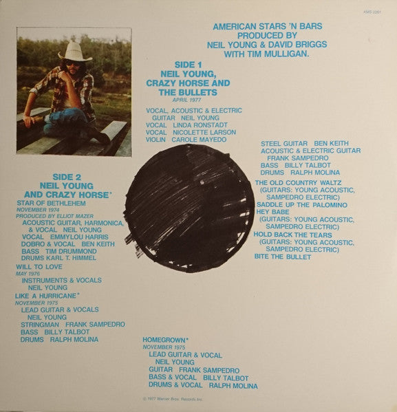 Neil Young ~ American Stars 'N' Bars (Vinyl) - Djungel & Jazz