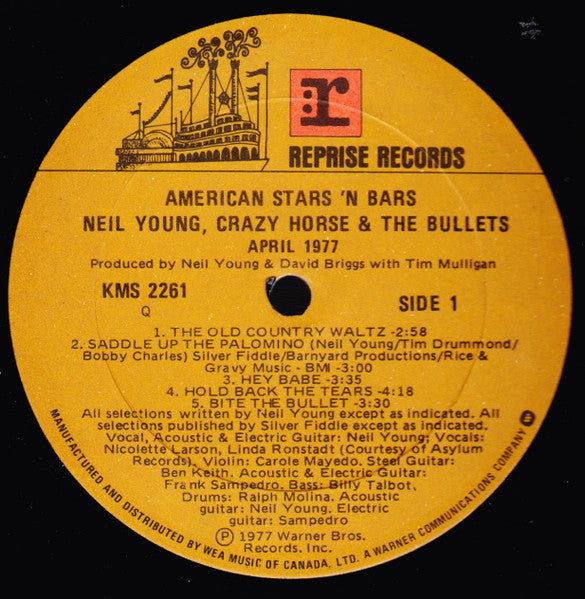 Neil Young ~ American Stars 'N' Bars (Vinyl) - Djungel & Jazz