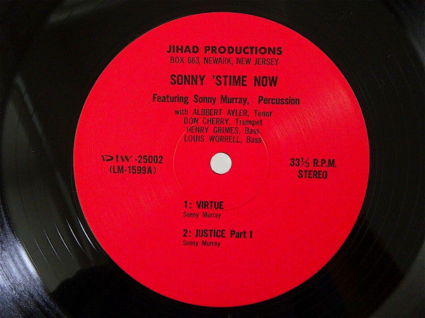 Sonny Murray ~ Sonny's Time Now (Vinyl) - Djungel & Jazz