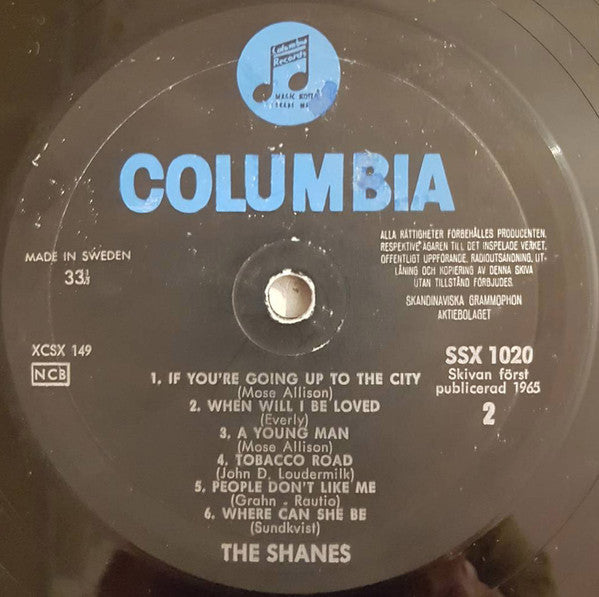 The Shanes* : The Shanegang (LP, Album)