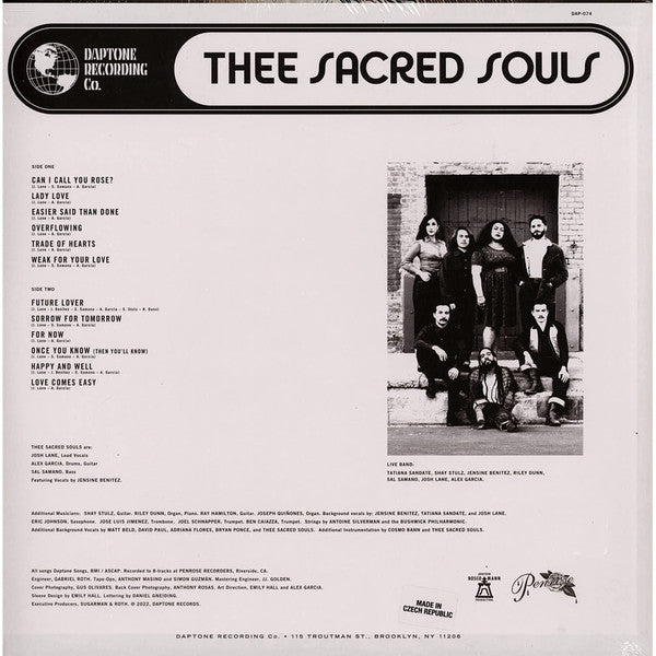 Thee Sacred Souls ~ Thee Sacred Souls (Vinyl) - Djungel & Jazz