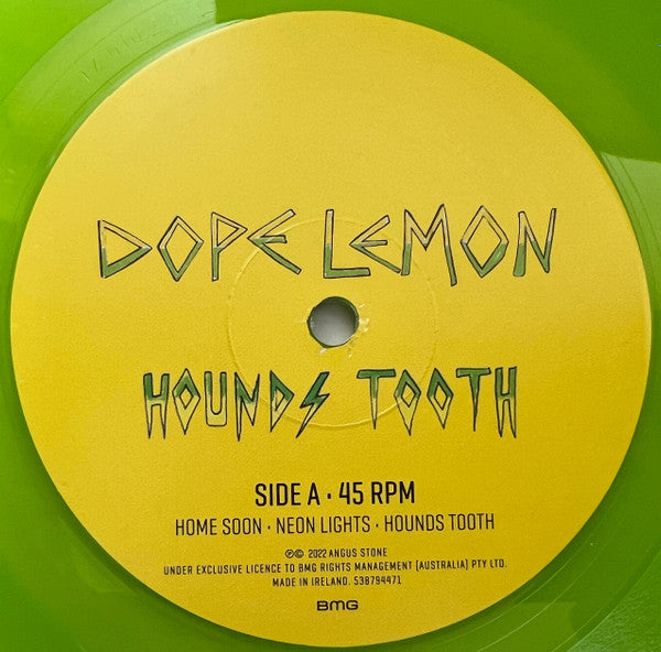 Dope Lemon ~ Hounds Tooth (Vinyl) - Djungel & Jazz