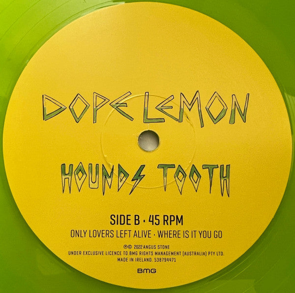 Dope Lemon ~ Hounds Tooth (Vinyl) - Djungel & Jazz