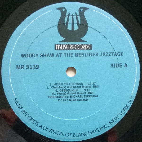 The Woody Shaw Concert Ensemble / Frank Foster, Rene McLean, Slide Hampton, Ronnie Mathews, Stafford James, Louis Hayes ~ At The Berliner Jazztage (Vinyl) - Djungel & Jazz